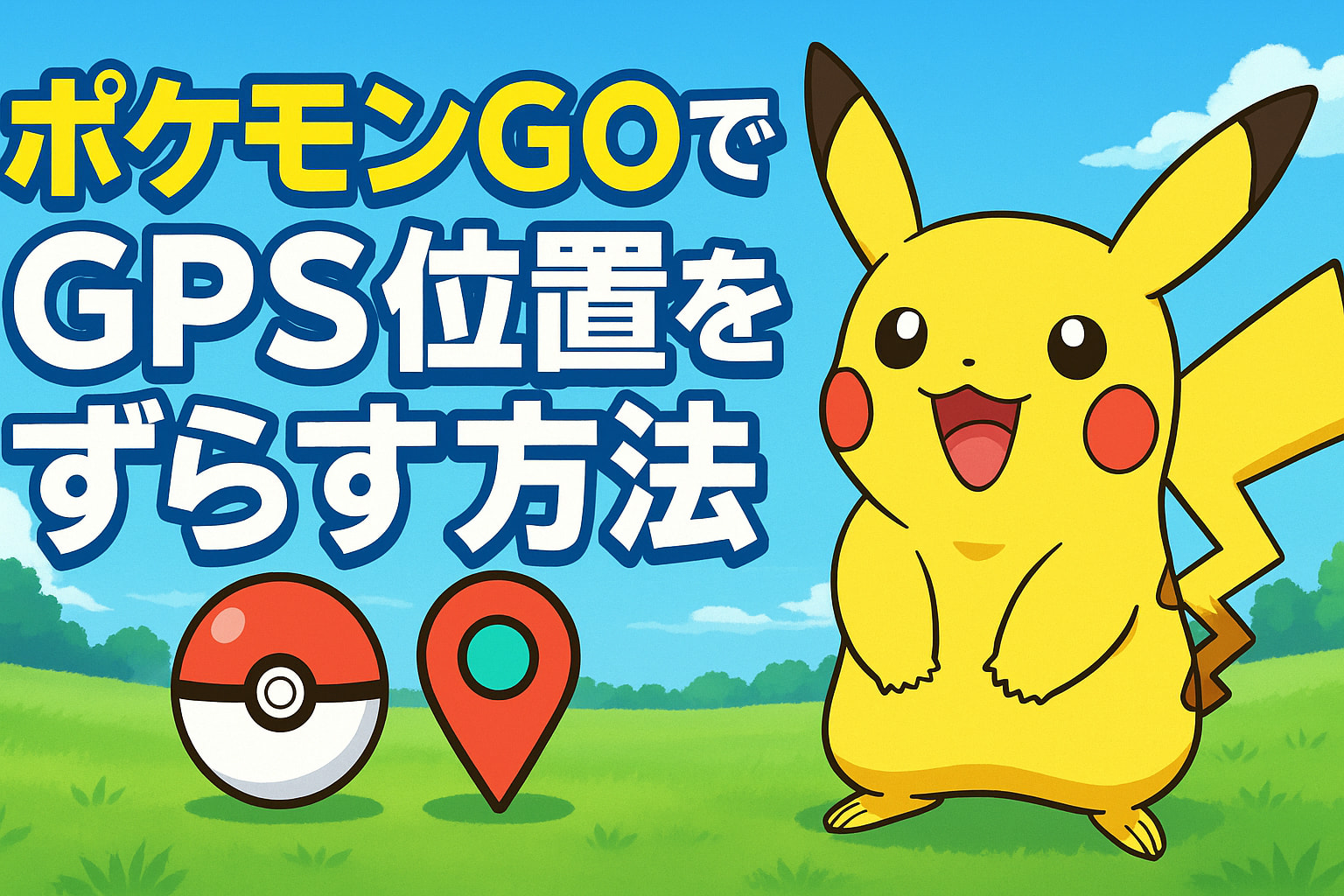 ポケモンgo gps ずらす