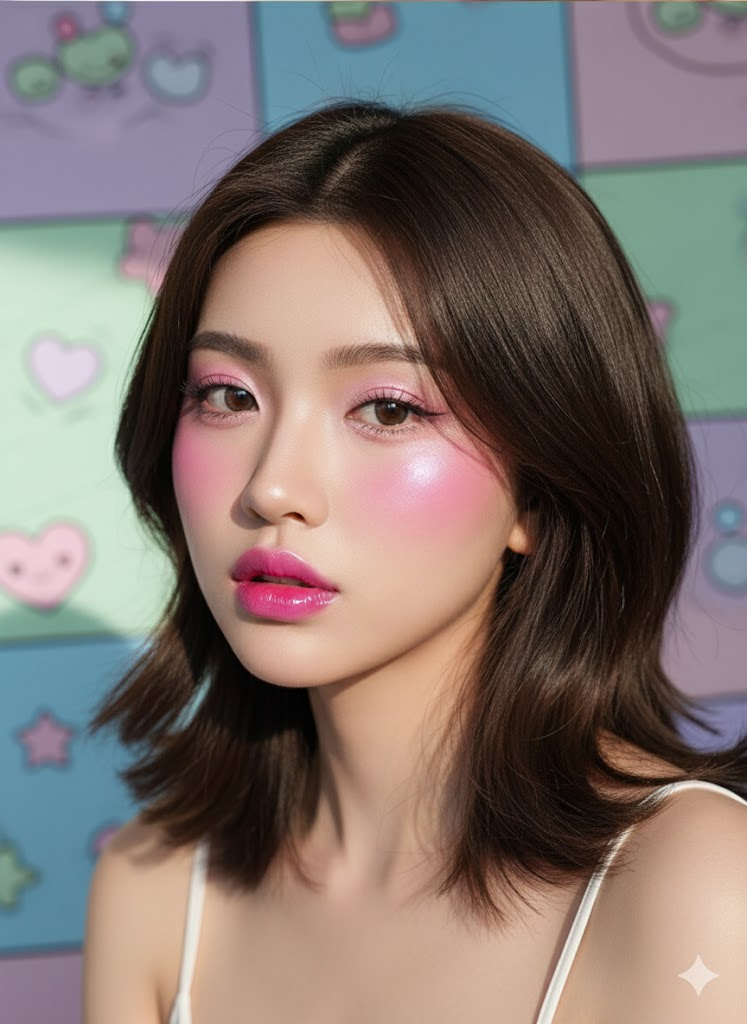 Y2K 風格 AI 頭像生成免費提示詞效果