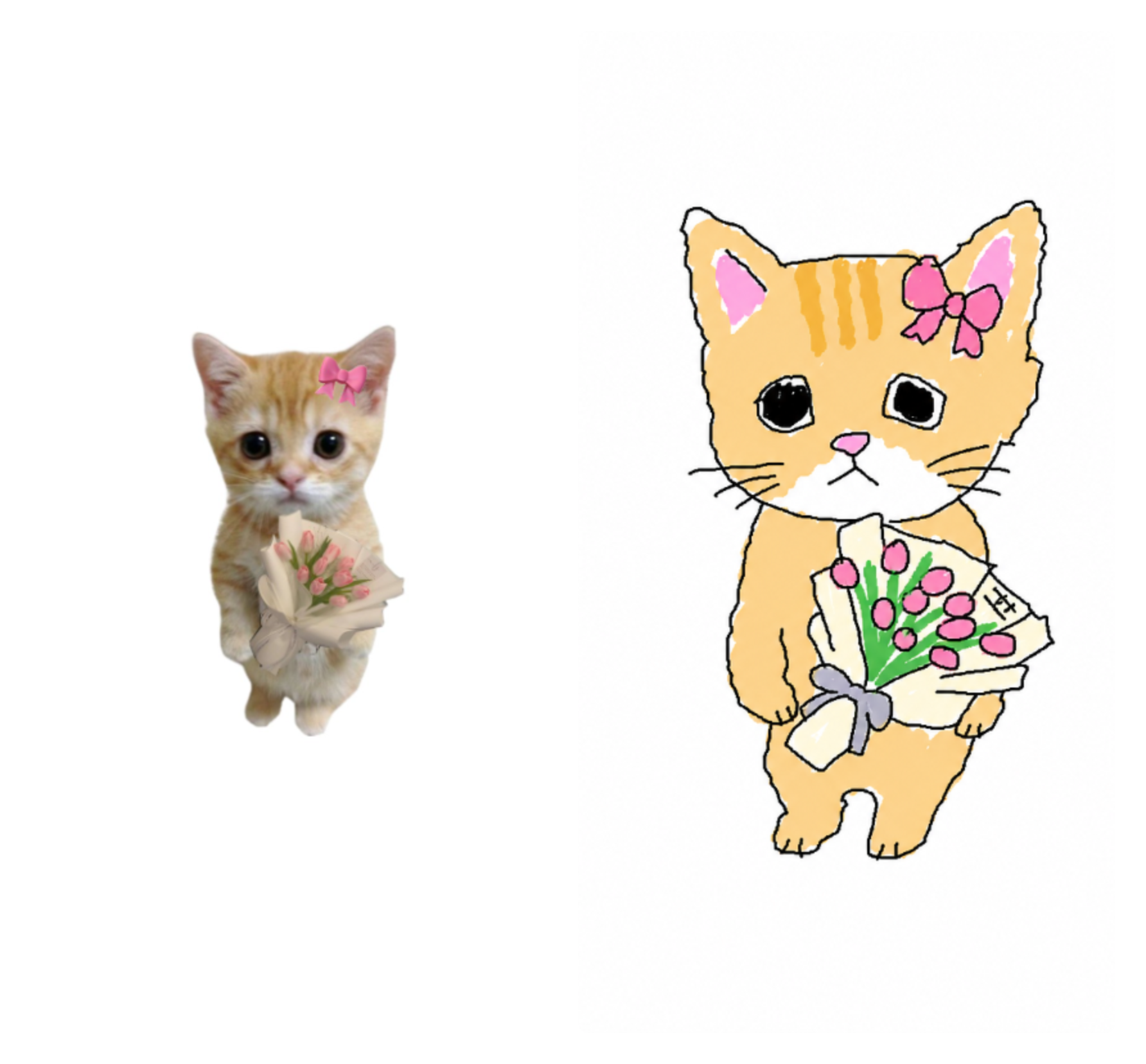 MSペイント風落書き