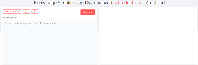 AI PDF要約ツールResoomer