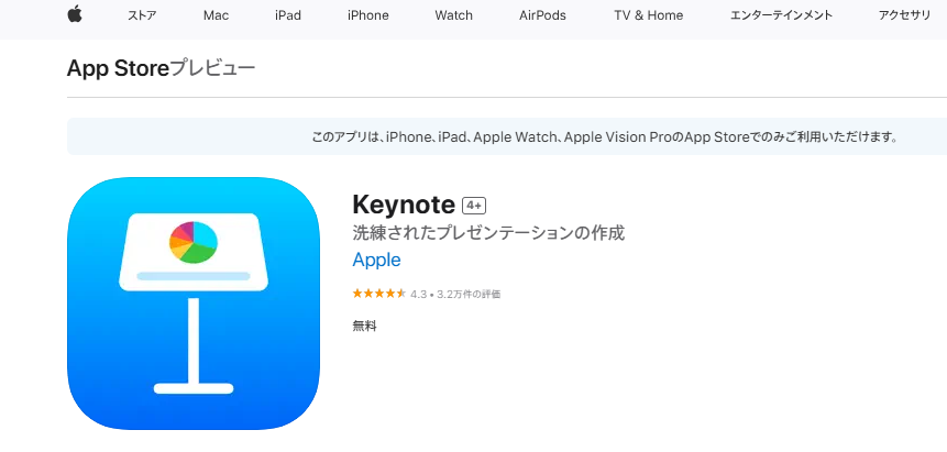 Keynoteを使う
