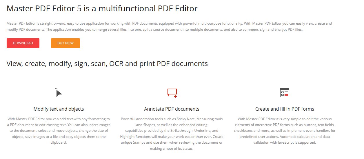 Mac PDF編集ソフトMaster PDF Editor