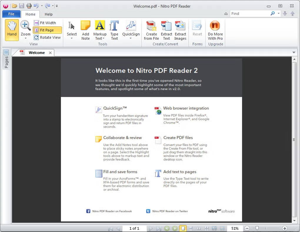 Nitro PDF Reader