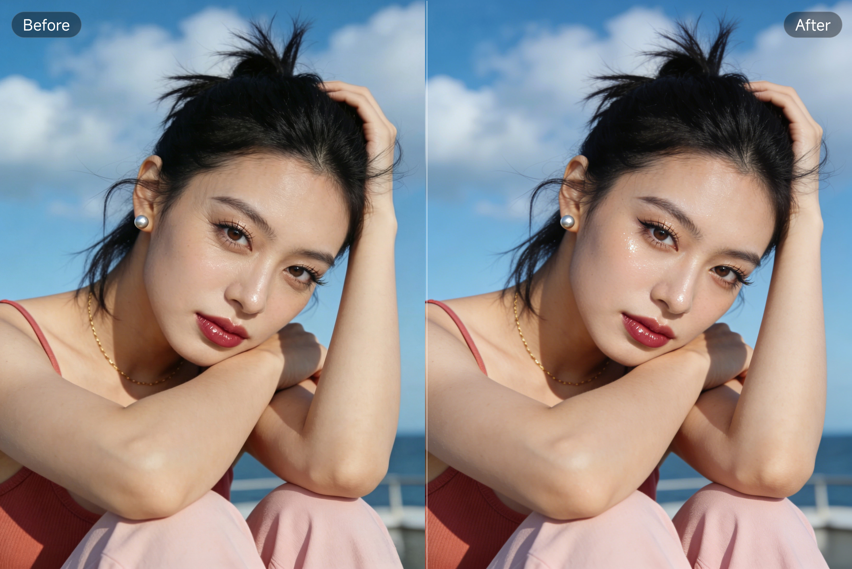 PixPretty 目元のシワ除去