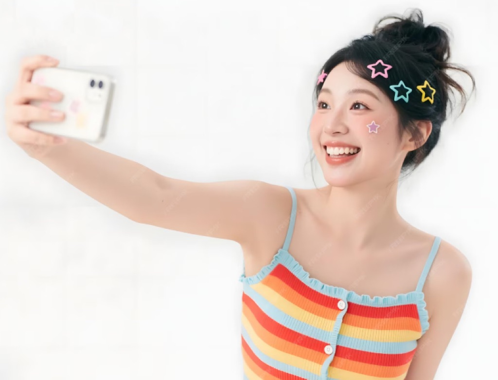 自撮りテクニック