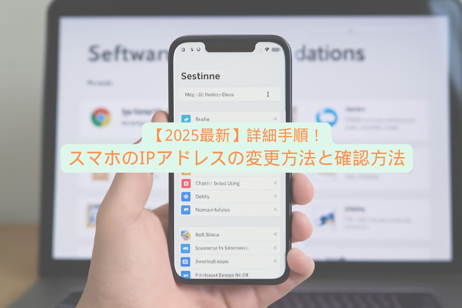 スマホ ipアドレス