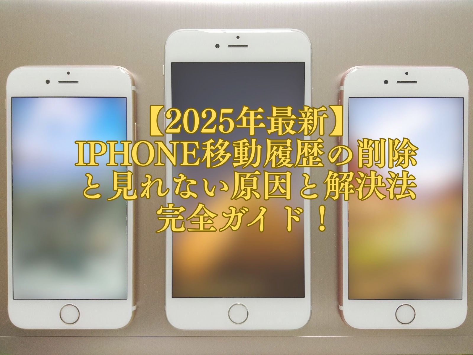 iphone 移動履歴 見れない