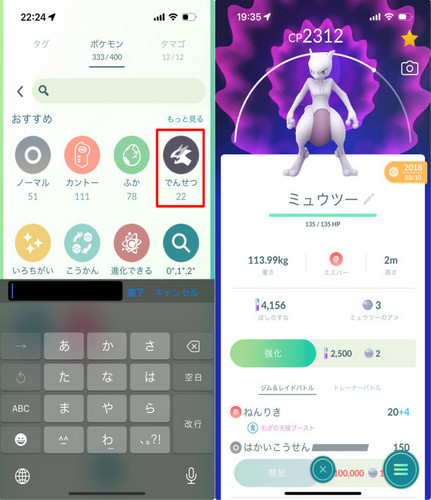 伝説ポケモンなどに使う