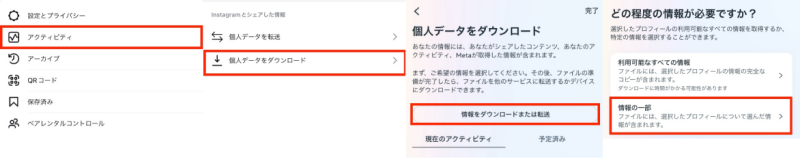アクティビティ