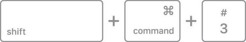 MACでスクリーンショットを撮る