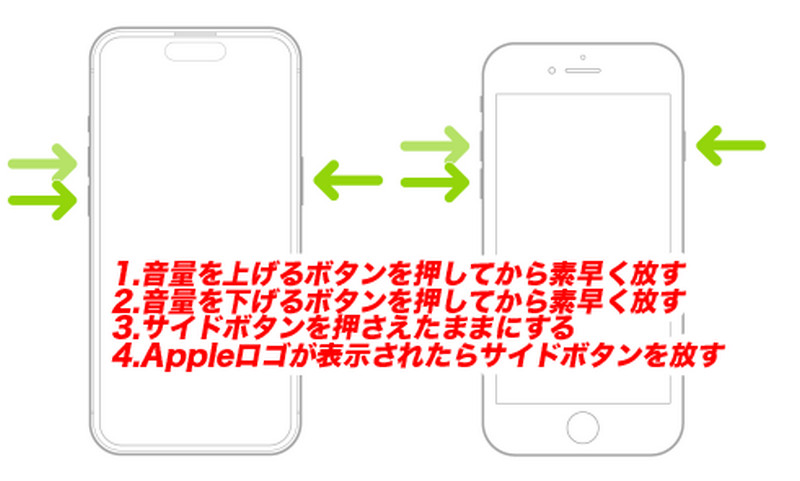 iPhone 再起動