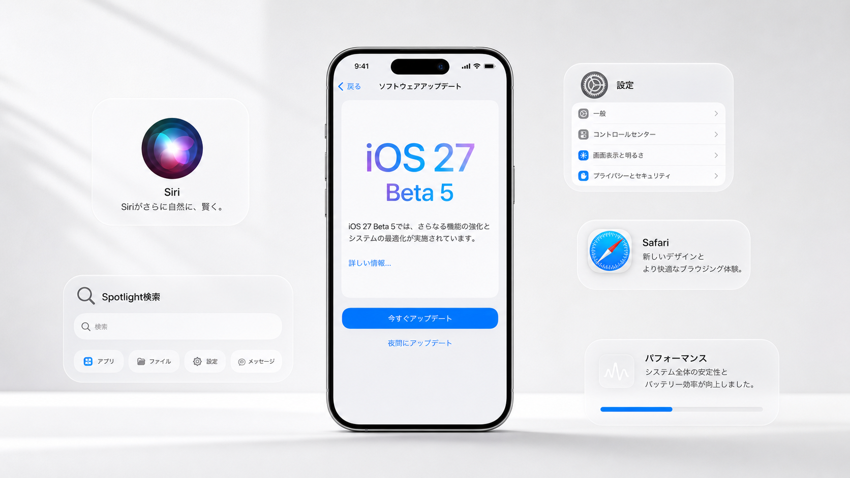 iOS 27新機能