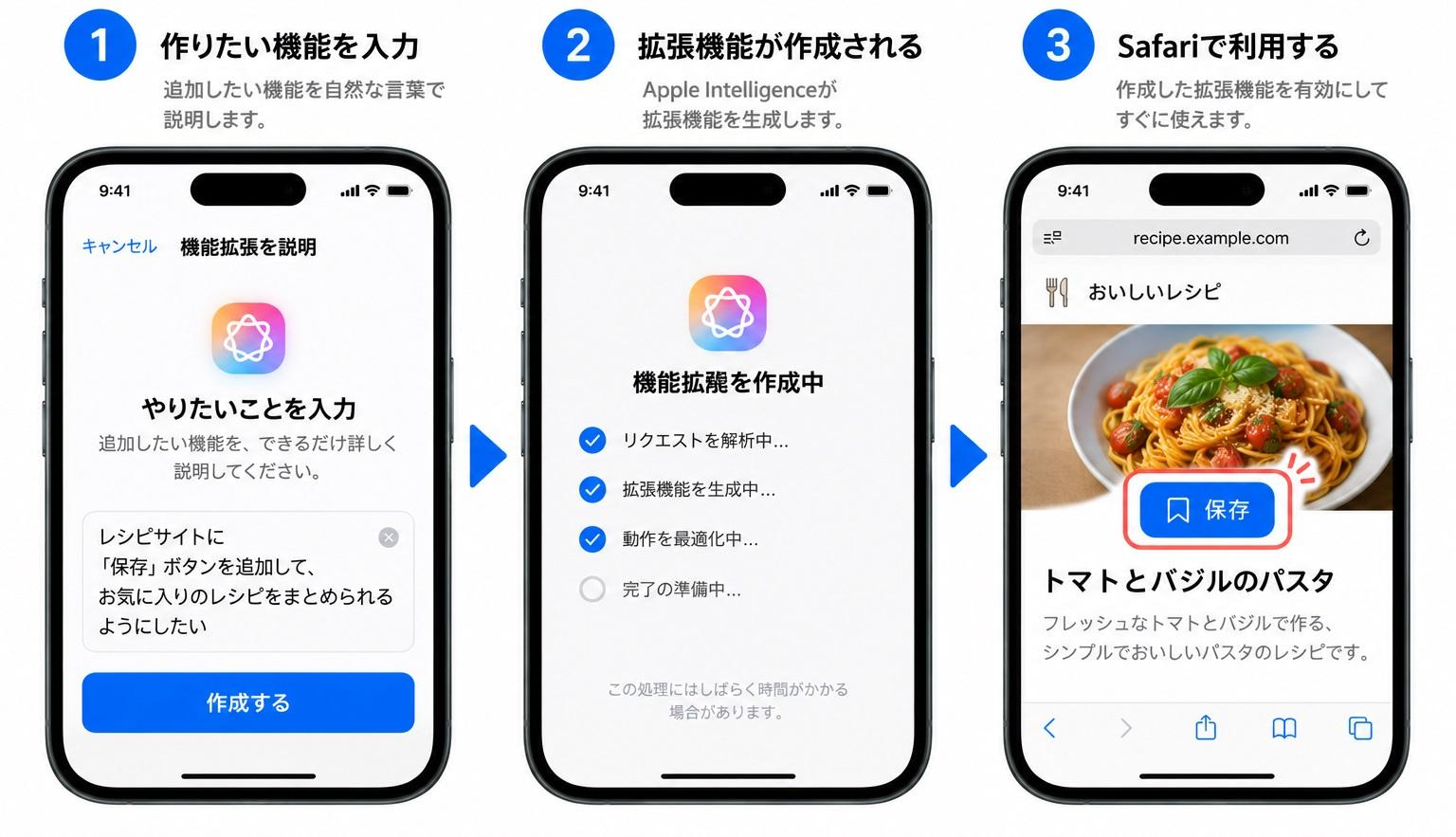 Safariの拡張機能