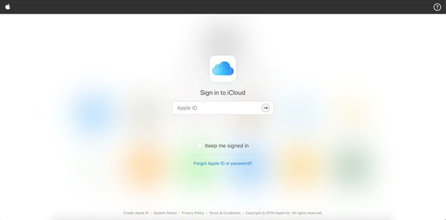 Apple ID管理サイトで検