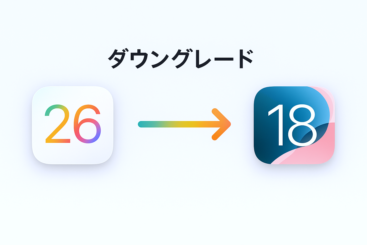 ダウングレート ios 16