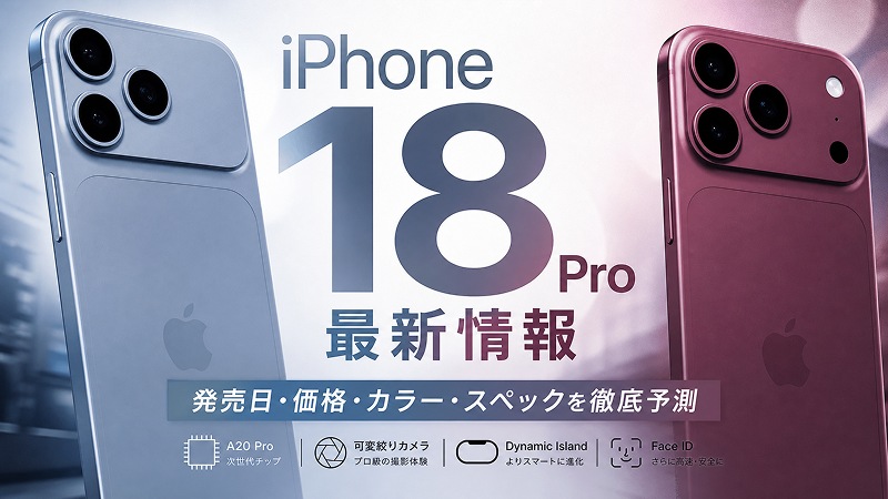 iPhone 18 Proの発売日