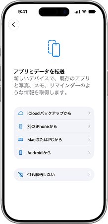 iPhone Duoの初期設定手順6