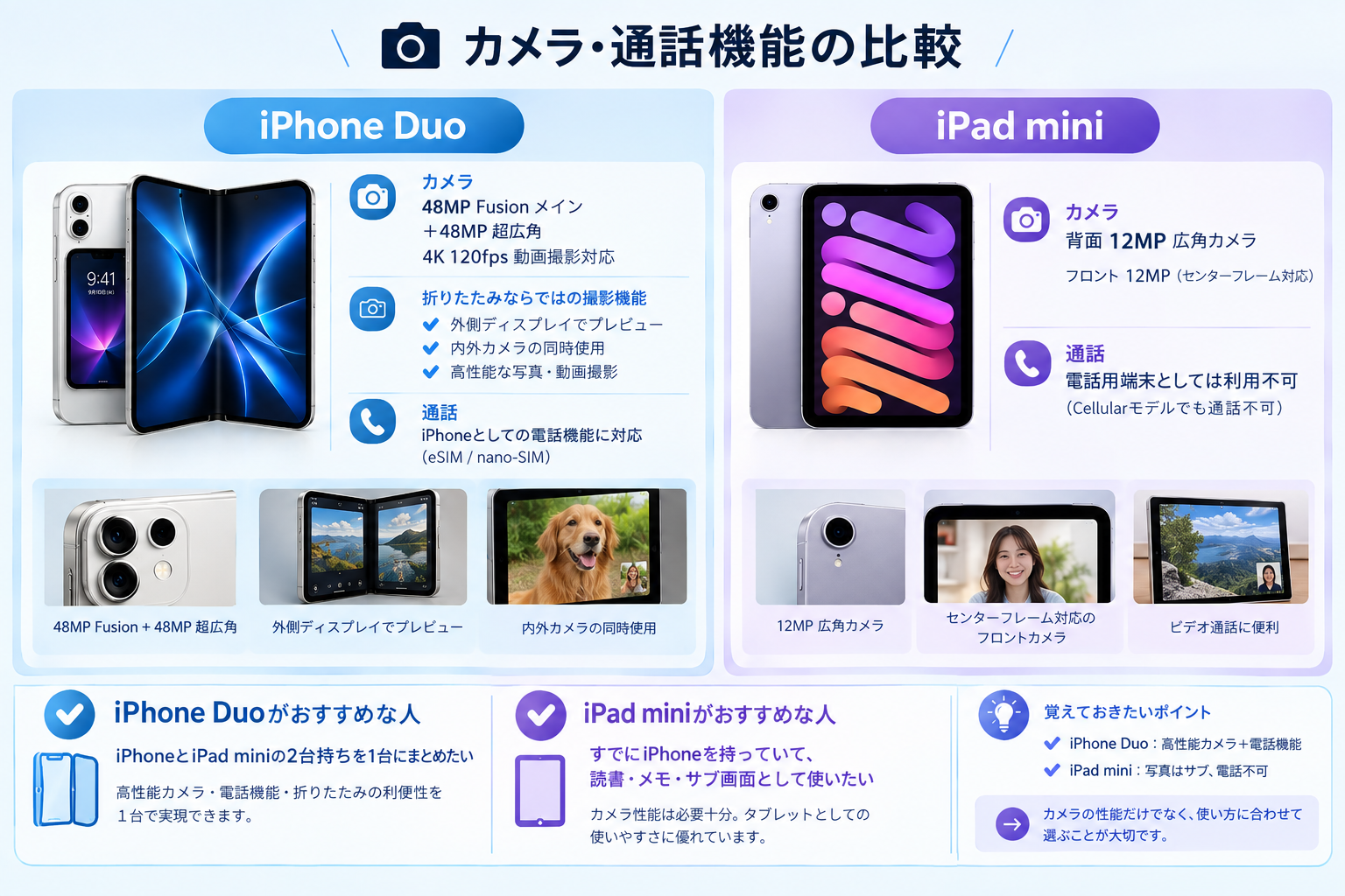 iphone duo vs ipad mini 性能