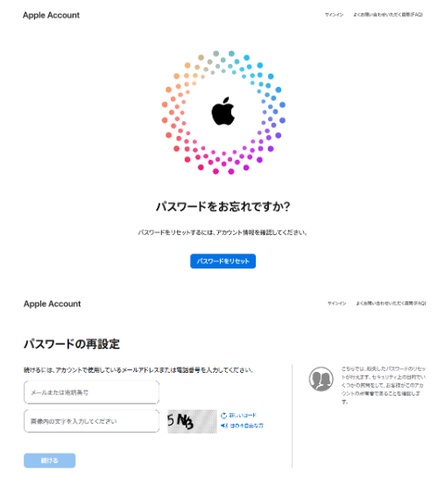 Reset Icloud Password