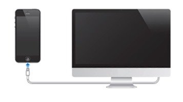 iTunesでバックアップを取る