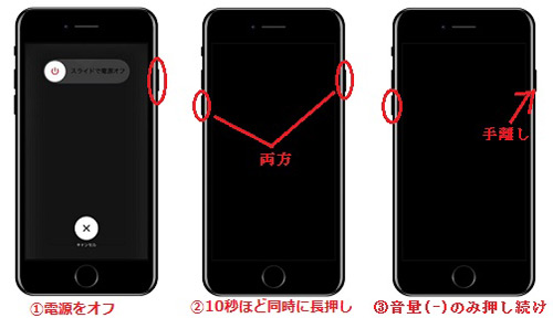 Iphone 8 8 Plus Dfuモードへの入り方と解除方法