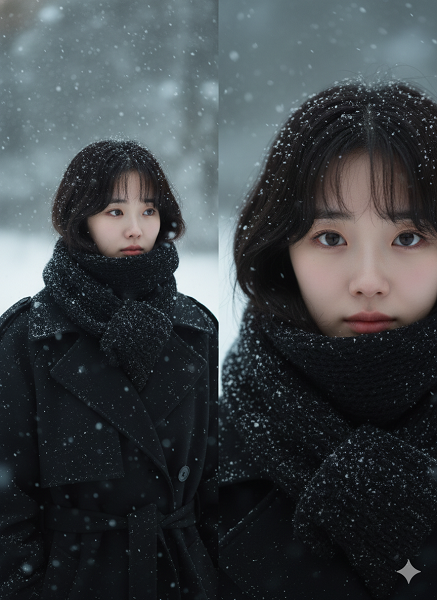 AI雪加工 写真