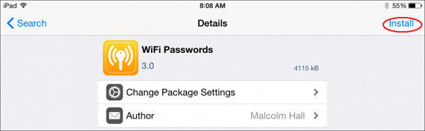 ipad wifi password recovery