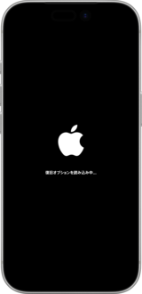 復旧オプションを読み込み中