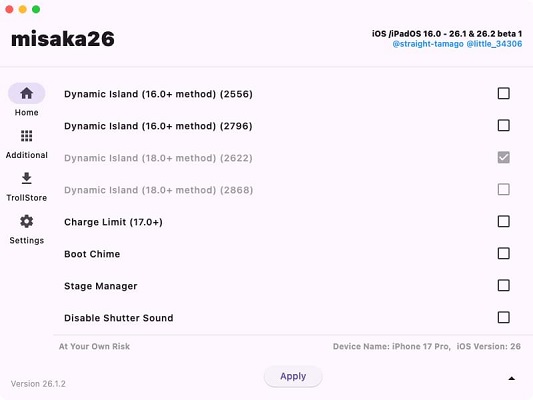 misaka26のインストール