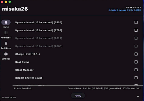 misaka26のインストール