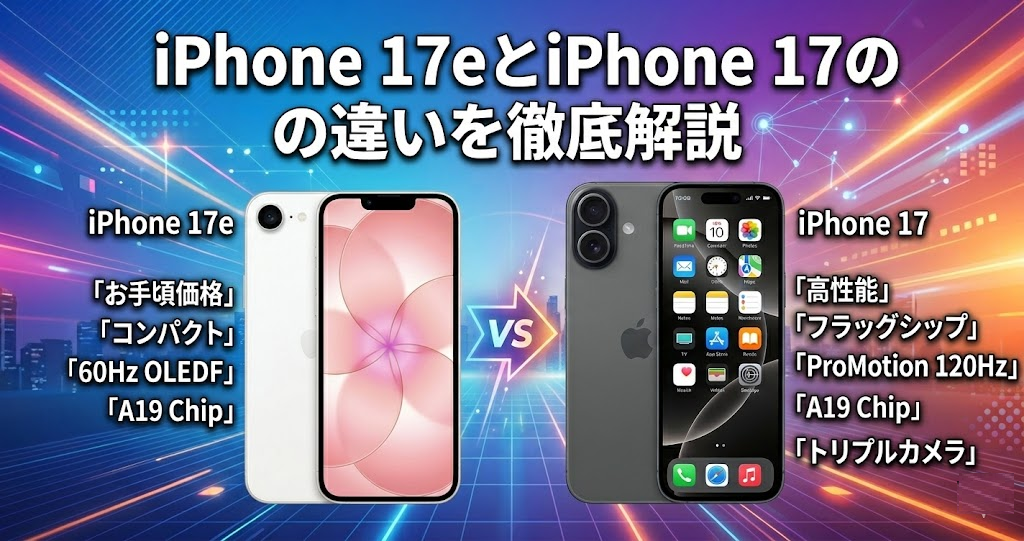 iphone17e 17 比較