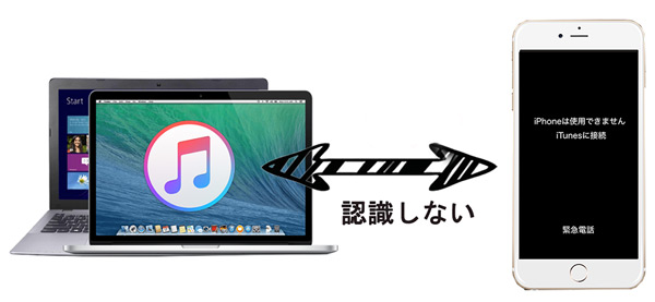 iTunesがiPhoneを認識しない
