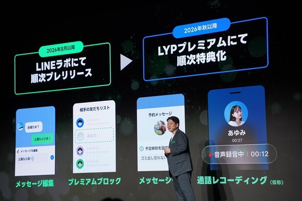 line プレミアム ブロック
