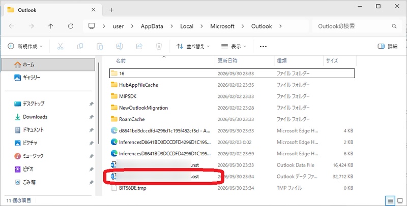 Clear Ost File Cache