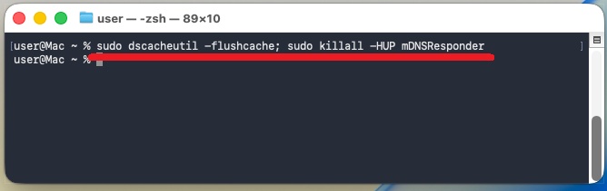 Macでdnsキャッシュを削除する方法