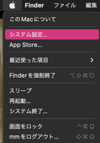 ログイン項目を減らす