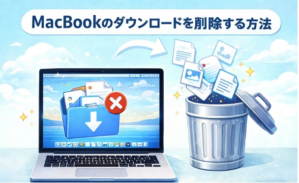 MacBookのダウンロード削除
