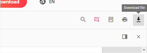 ファイルをダウンロード]ボタンをクリック