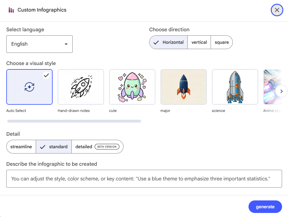 notebooklm infograhics
