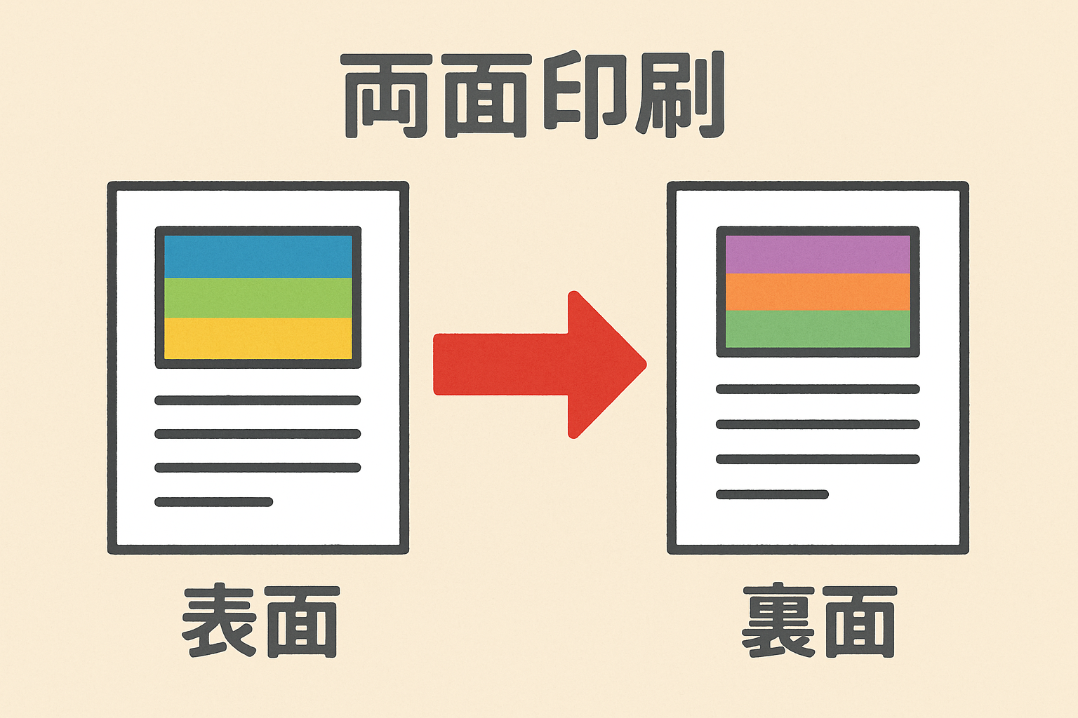 両面印刷とは?