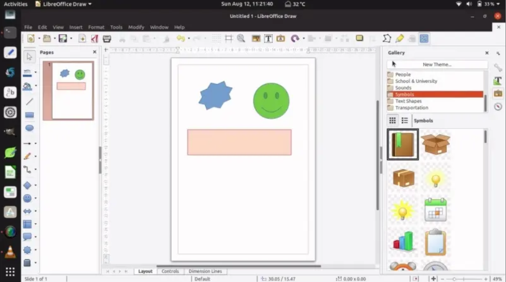 Adobe Acrobat代替ソフト LibreOffice Draw