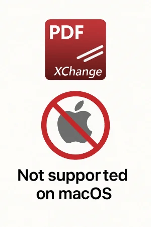 PDF-XChange EditorはMac版がない