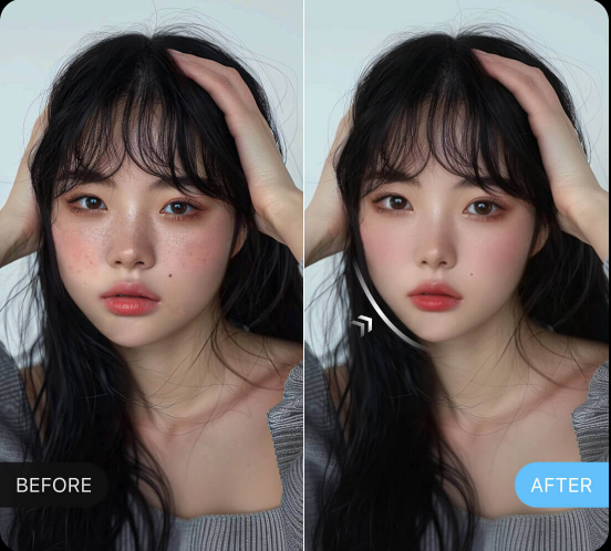 可愛い写真を撮る BeautyPlus 