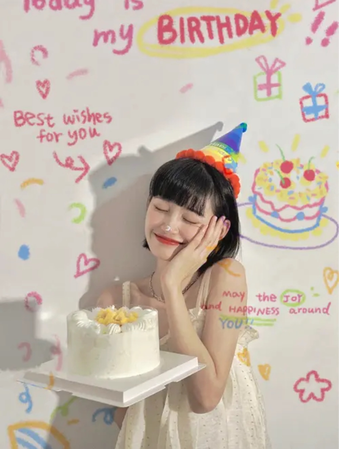 instagram 限時動態生日 質感 個性化文字裝飾