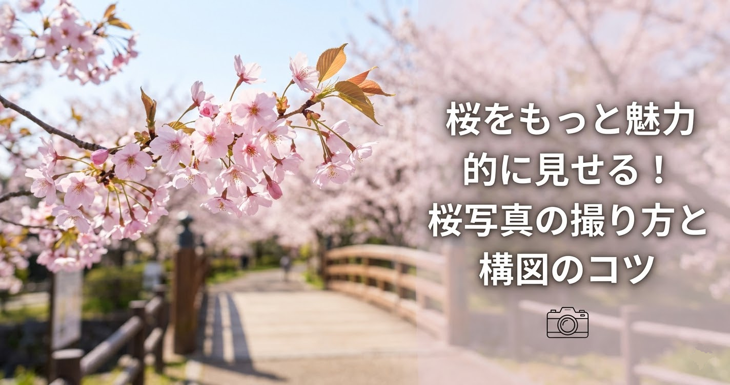 桜 写真 撮り 方​