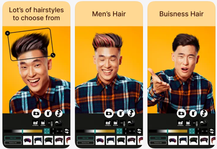 髪型 ai メンズ Mens Hair App