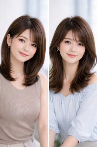 丸 顔 に 似合う 髪型