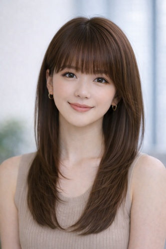 丸 顔 に 似合う 髪型