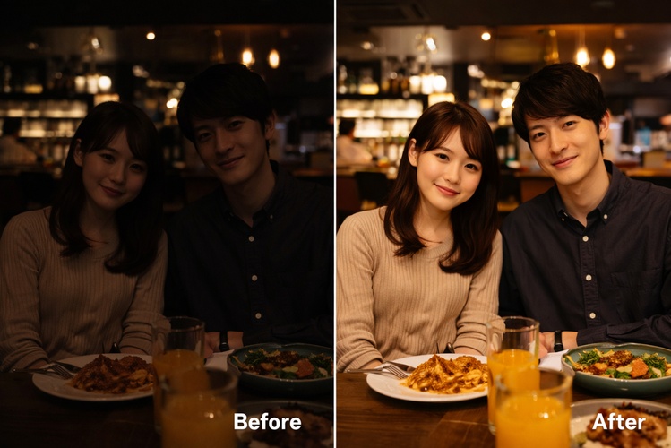 写真 明るく する