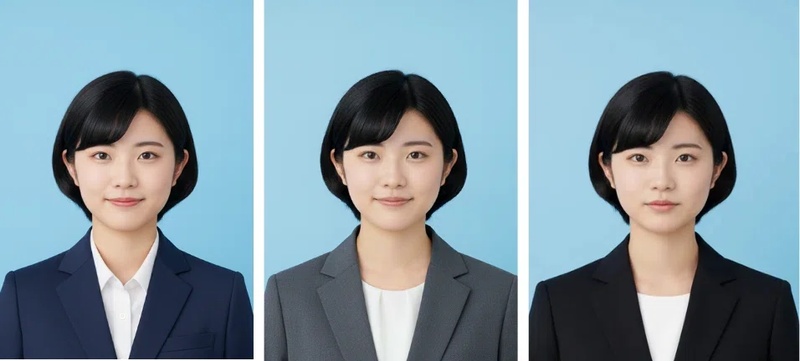 転職 証明 写真 服装 女性